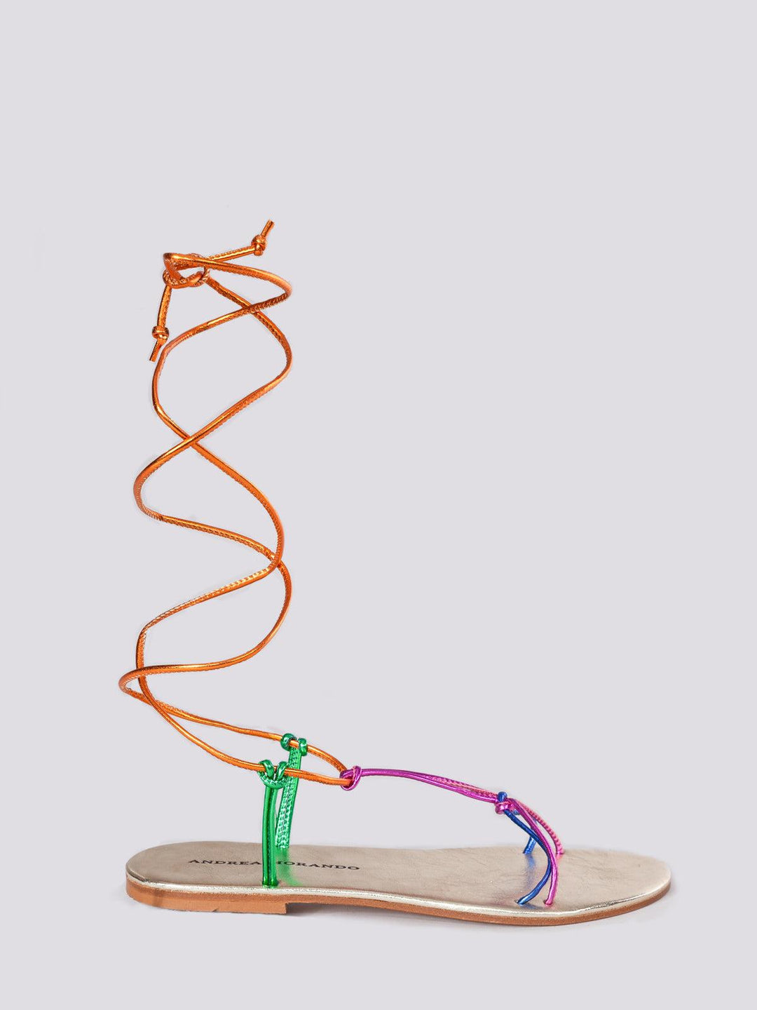 SANDALO SCHIAVA LAMINATO MULTICOLOR
