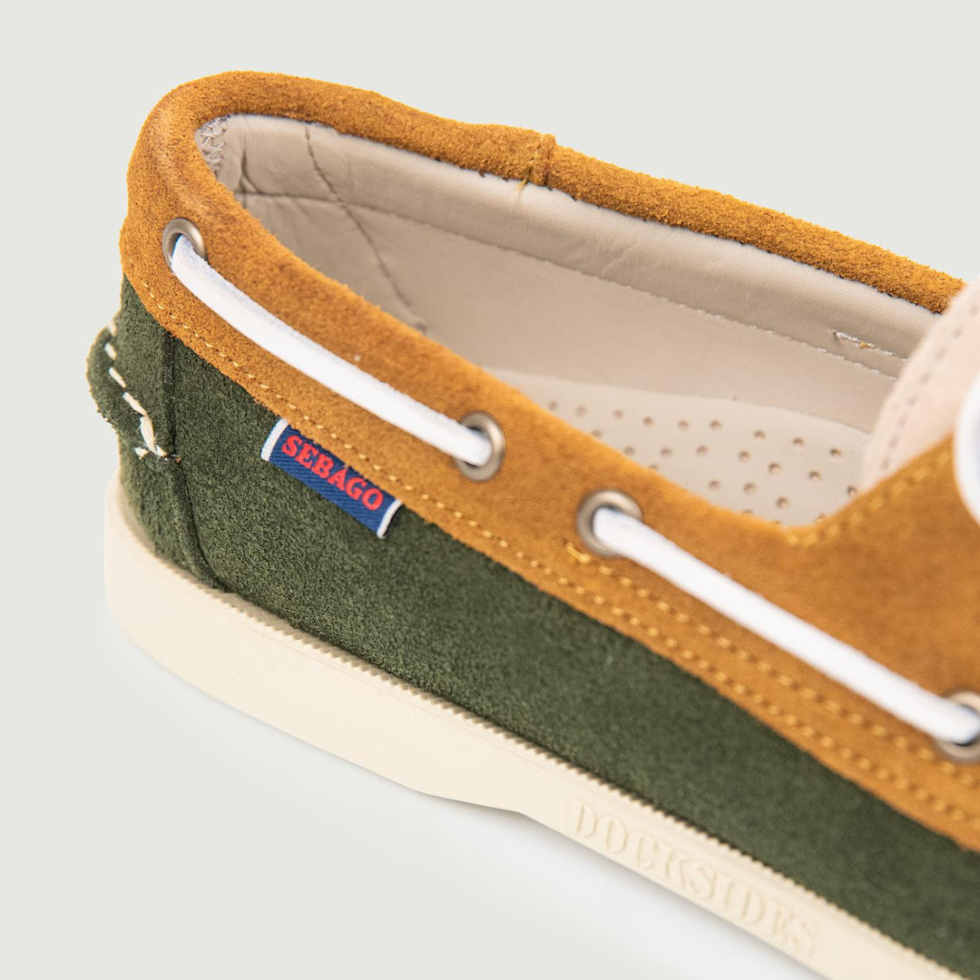 Sebago Mocassino Dockside Portland Pelle Blu Navy Scarpe Uomo Sebago Mocassino Dockside Portland Pelle Blu Navy Scarpe Uomo