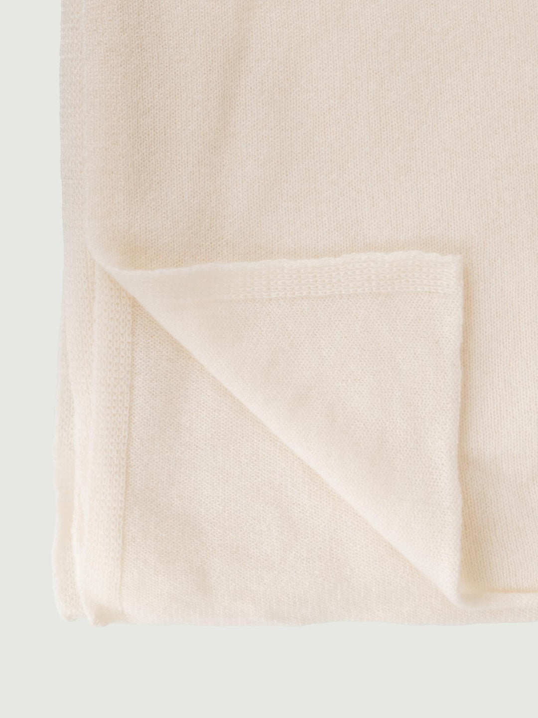 SCIARPA COLOR PANNA IN CASHMERE