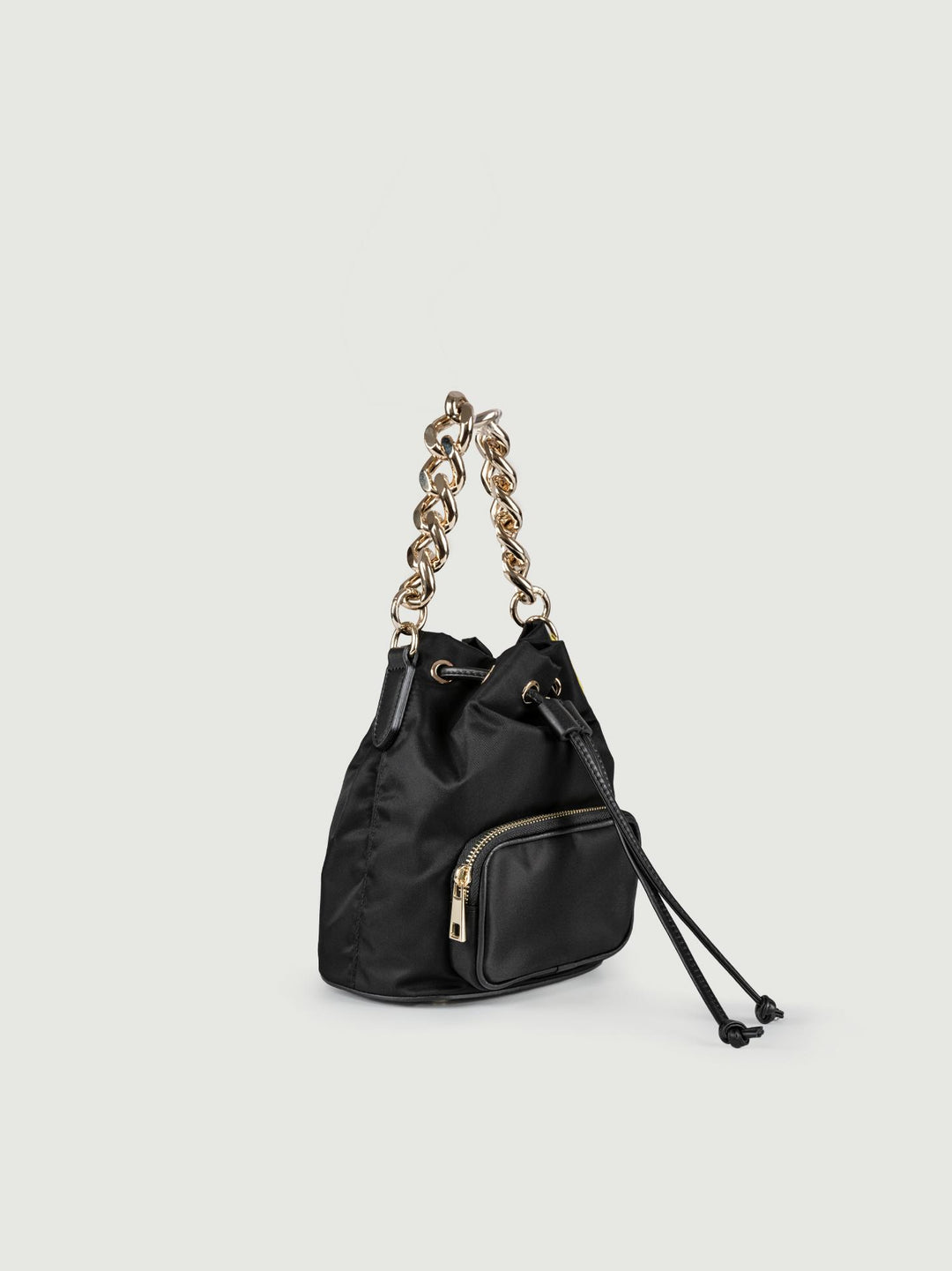 SECCHIELLO IN NYLON NERO BADDIE