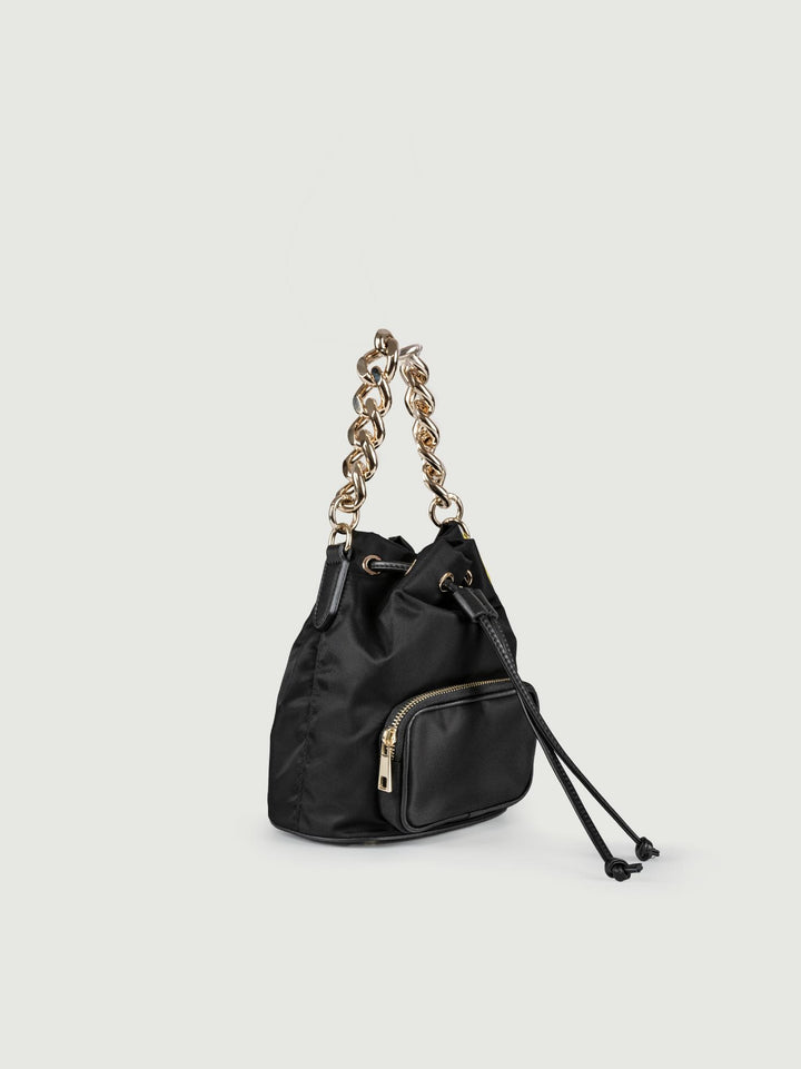 SECCHIELLO IN NYLON NERO BADDIE