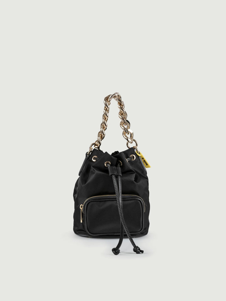 SECCHIELLO IN NYLON NERO BADDIE