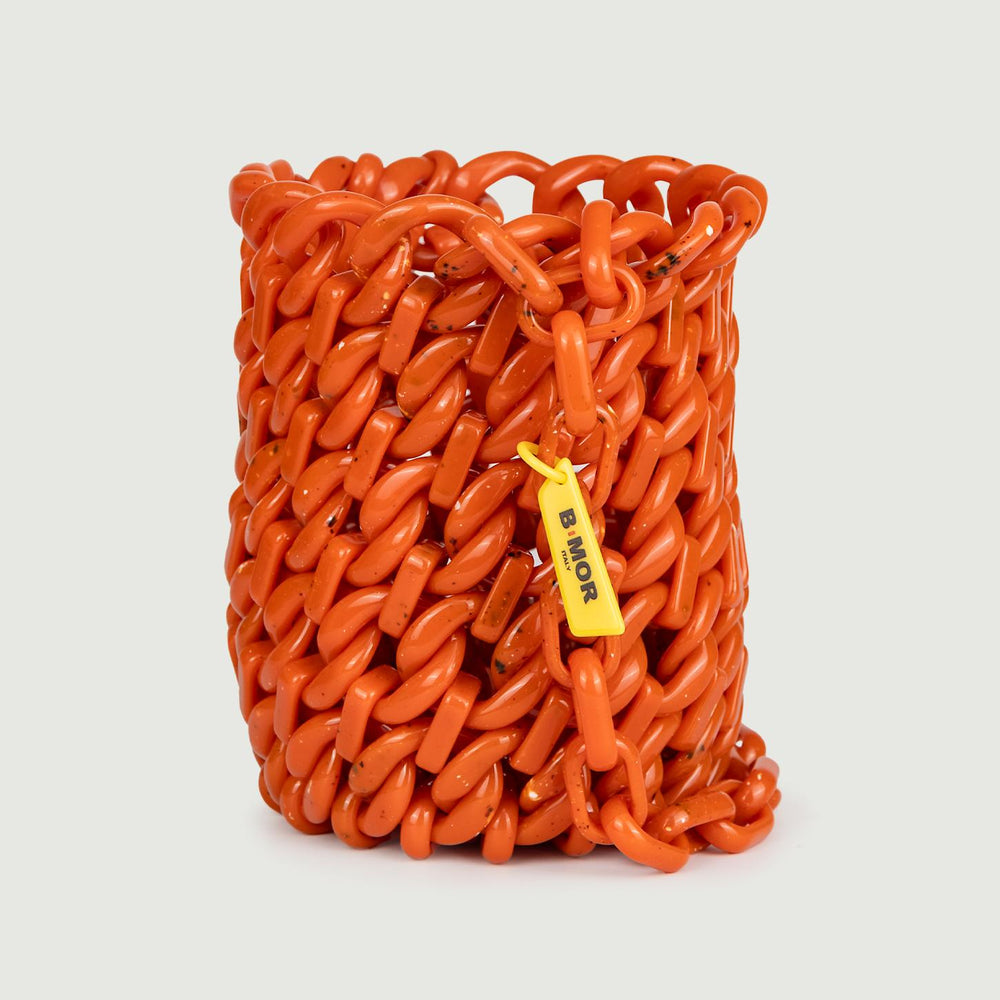 SECCHIELLO IN RESINA ARANCIONE "JAR"