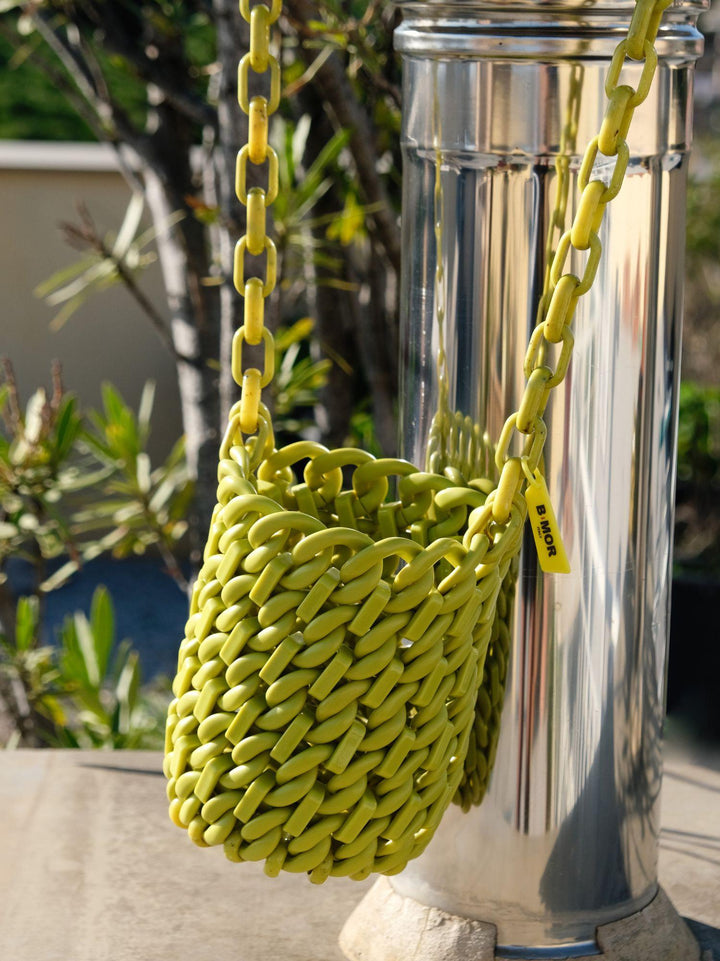 SECCHIELLO IN RESINA VERDE LIME "JAR"
