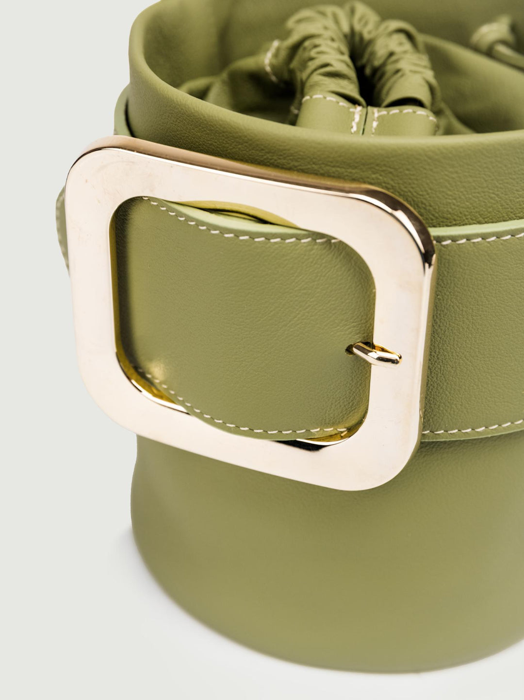 SECCHIELLO KATE IN PELLE PISTACCHIO