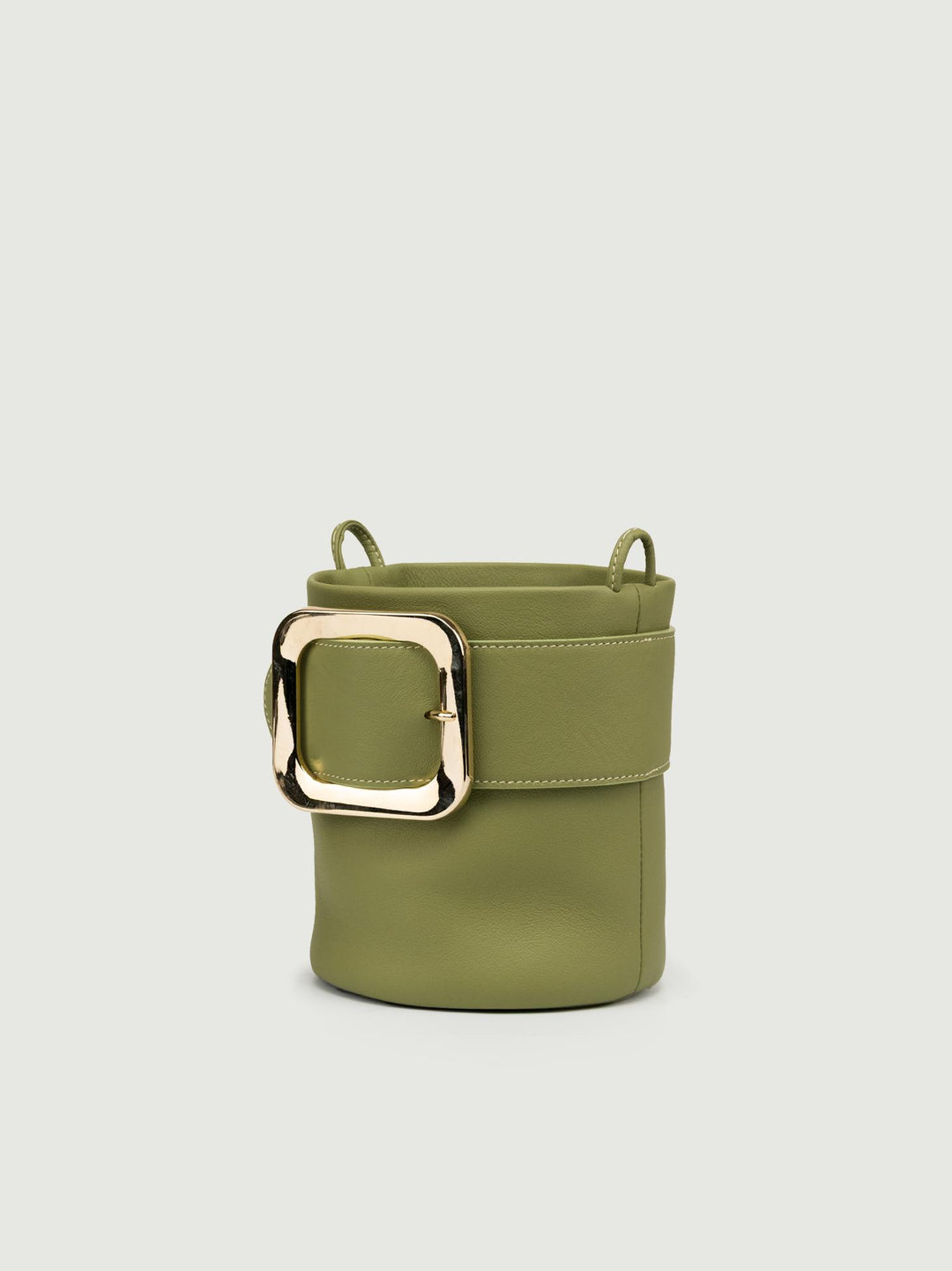 SECCHIELLO KATE IN PELLE PISTACCHIO