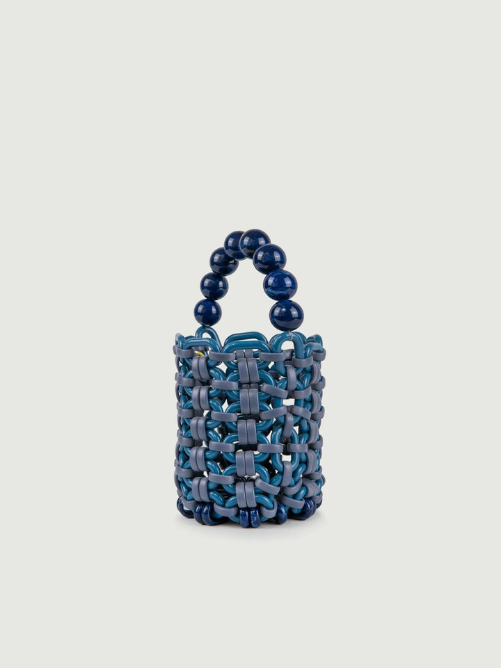 SECCHIELLO PAIL IN RESINA MULTICOLOR BLU