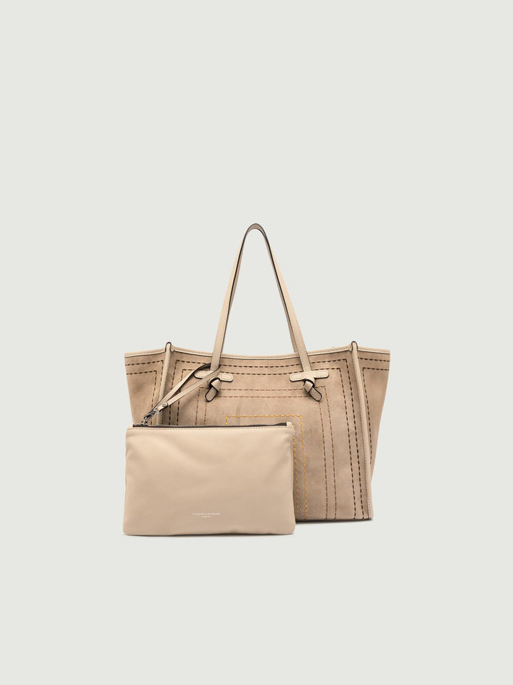 SHOPPING MARCELLA IN CAMOSCIO BEIGE SUGHERO