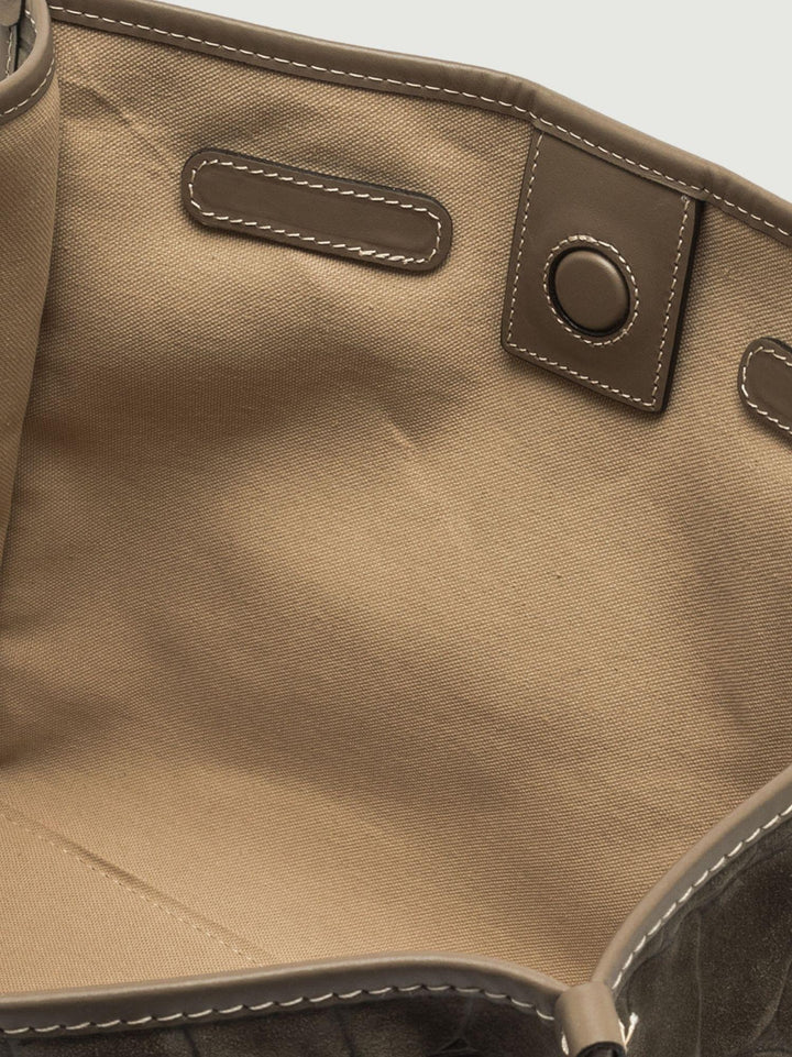 SHOPPING MARCELLA IN CAMOSCIO STAMPA COCCO DAINO