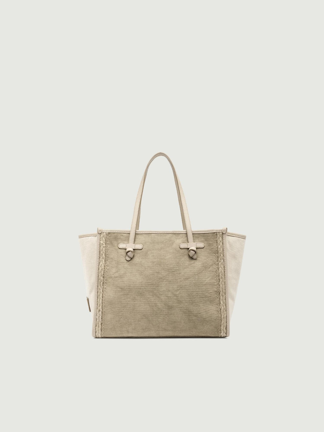 SHOPPING MARCELLA IN CANVAS STONE WASHED SABBIA