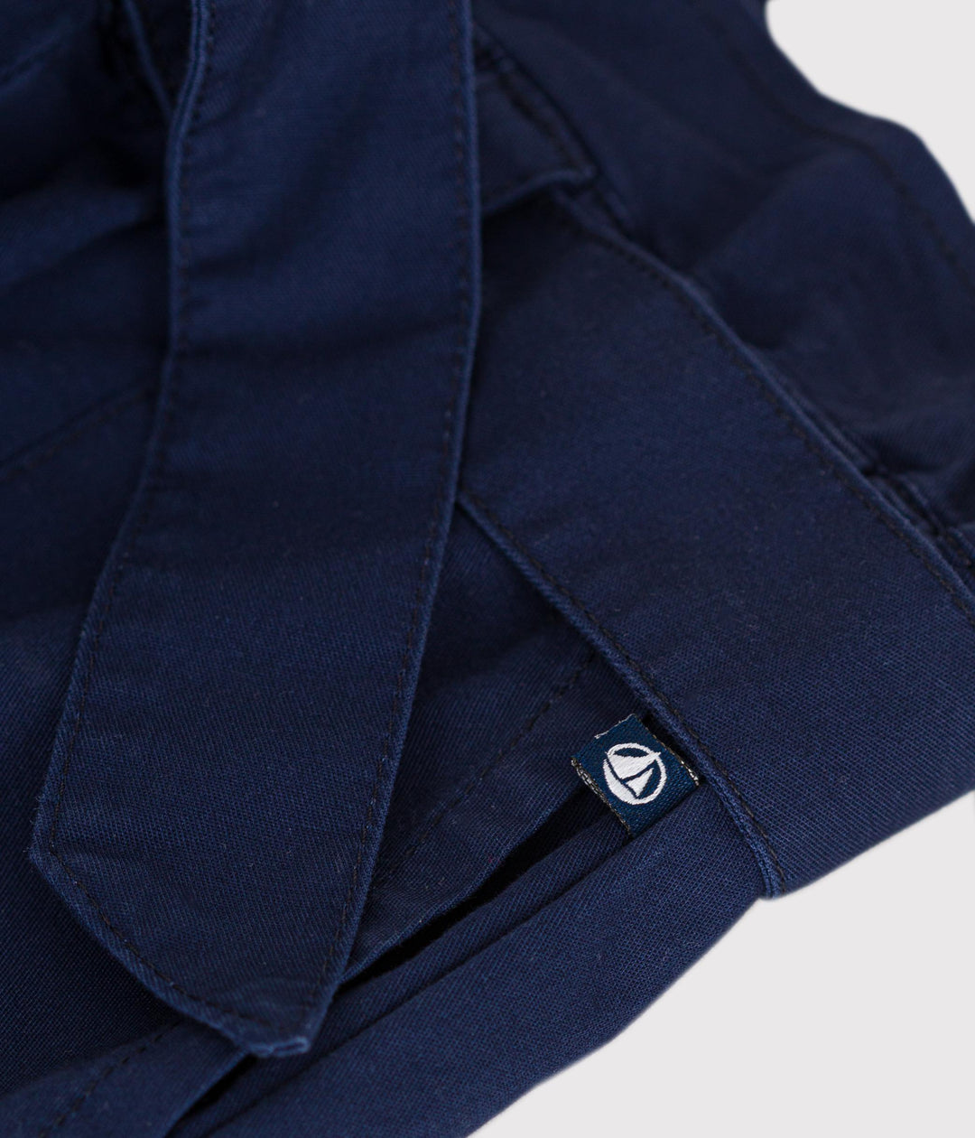 SHORTS BLU IN TELA DI COTONE