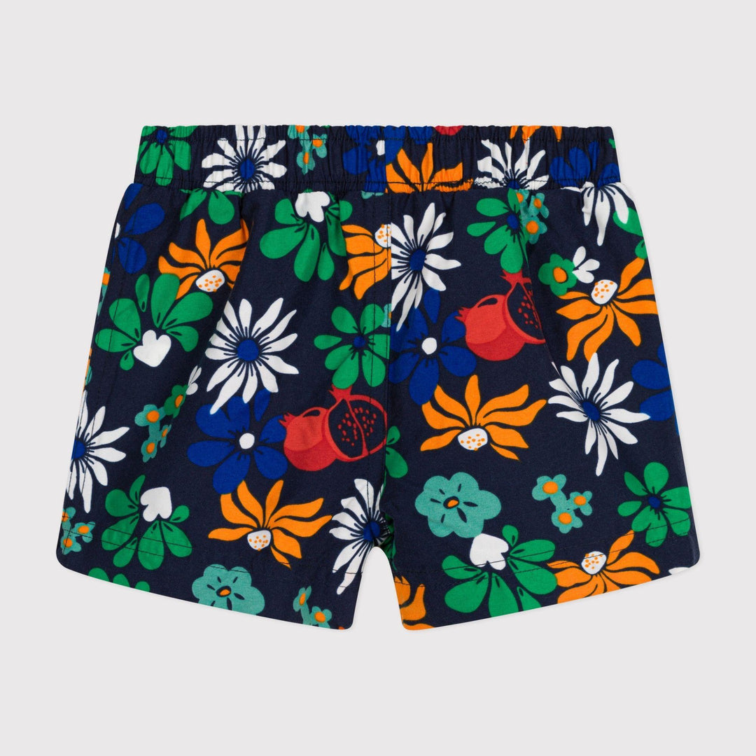 SHORTS DA BAGNO BEBÈ A FIORI