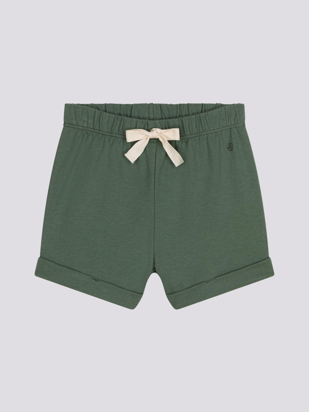 SHORTS VERDI IN JERSEY LEGGERO BEBÈ