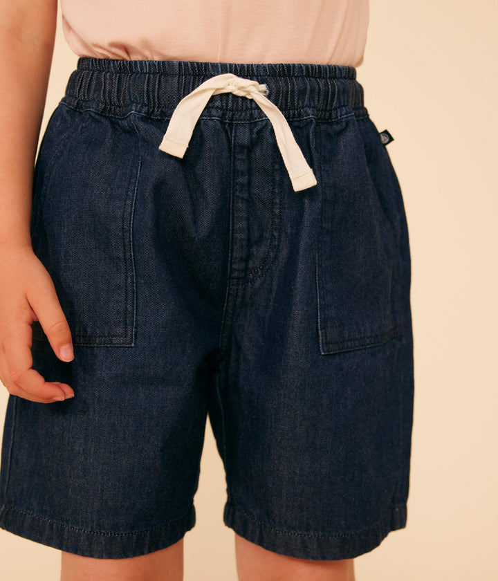 SHORT IN DENIM LEGGERO BAMBINA