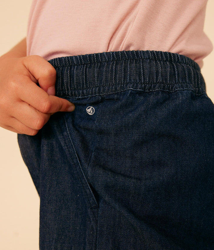 SHORT IN DENIM LEGGERO BAMBINA