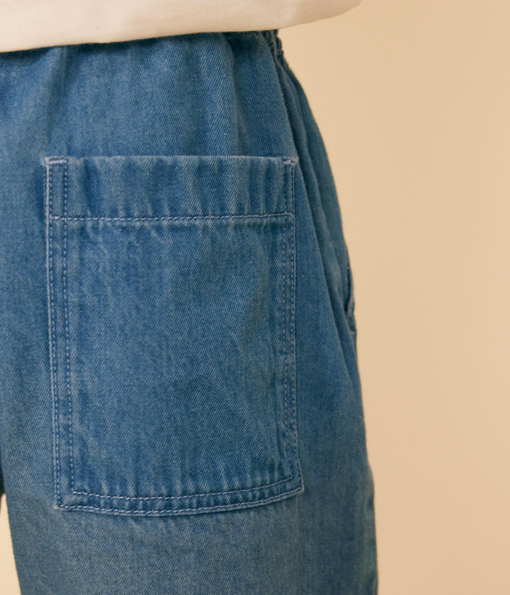 SHORT IN DENIM LEGGERO BAMBINO