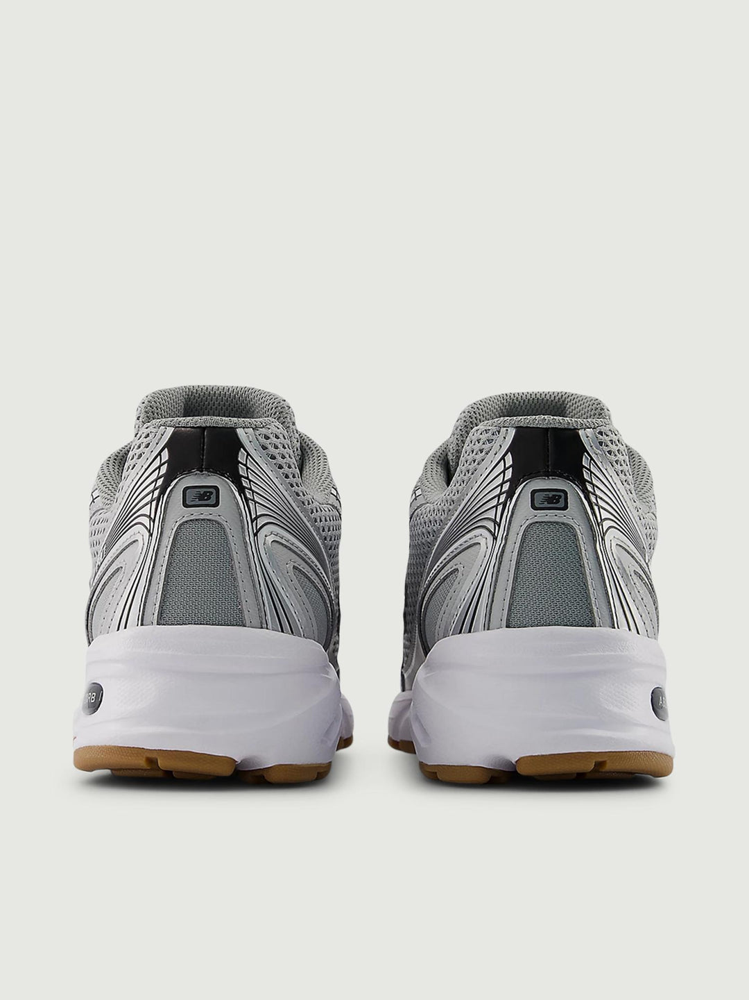 SNEAKERS 740 GRIGIO ACCIAIO E NERO