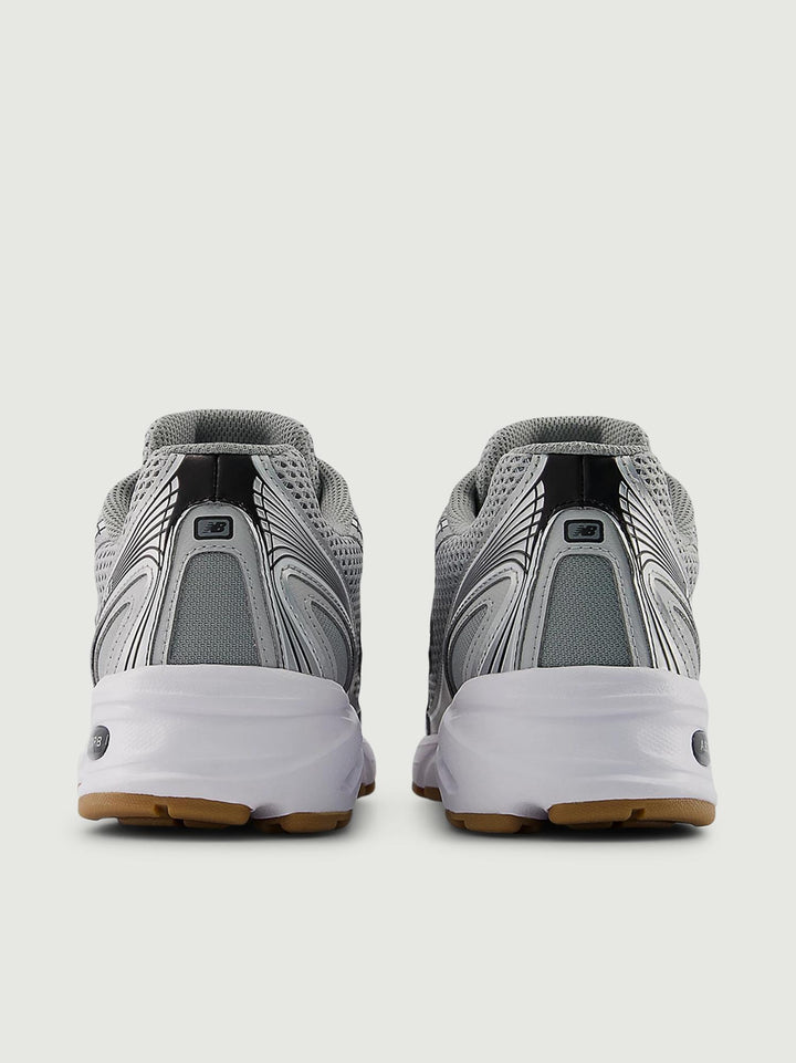 SNEAKERS 740 GRIGIO ACCIAIO E NERO