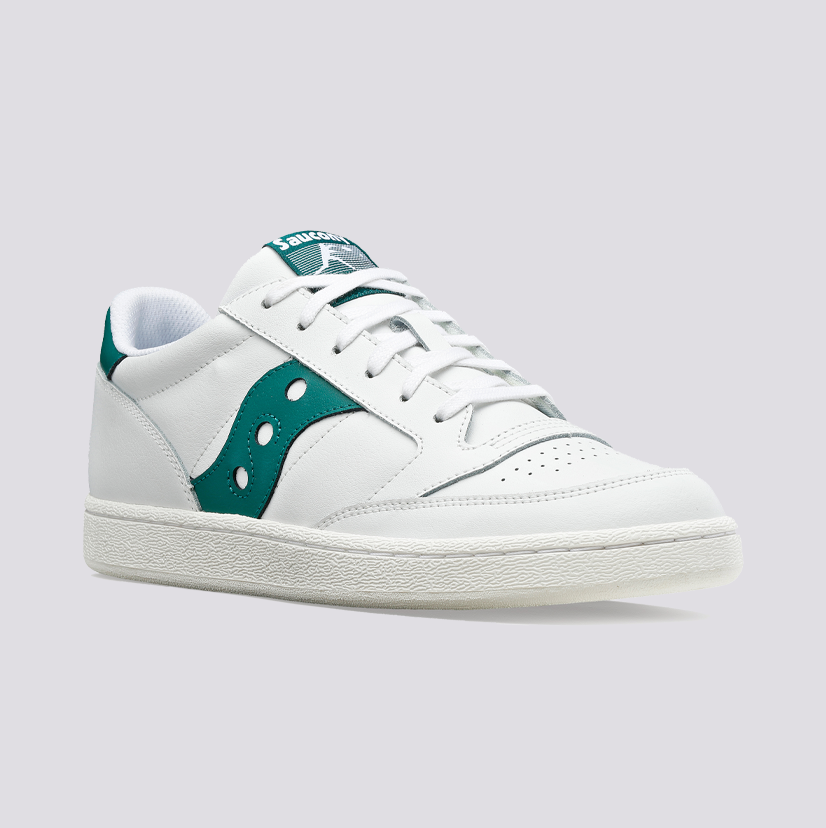 SNEAKERS SAUCONY JAZZ COURT white green