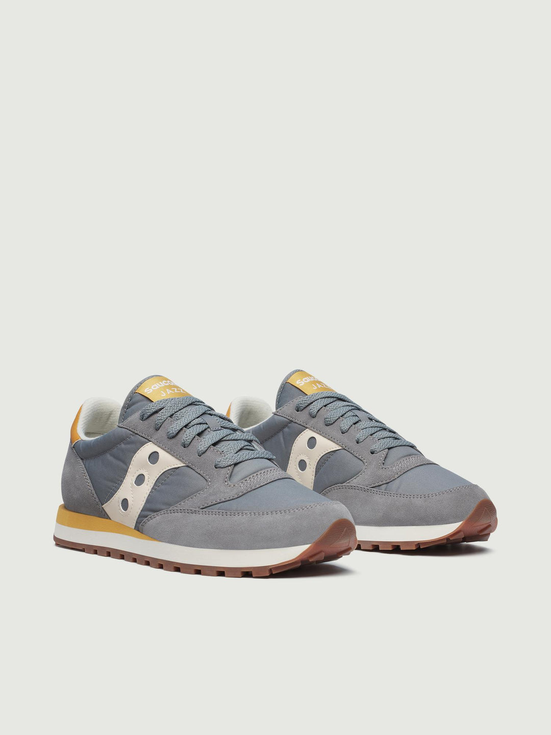 SNEAKERS SAUCONY JAZZ ORIGINAL GRIGIO E GIALLO