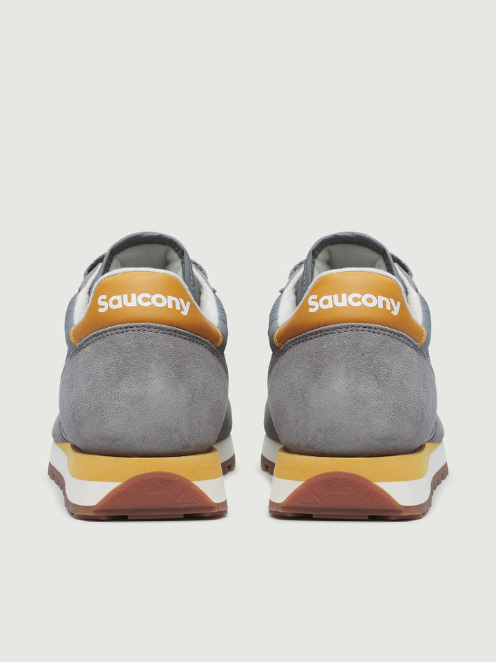 SNEAKERS SAUCONY JAZZ ORIGINAL GRIGIO E GIALLO