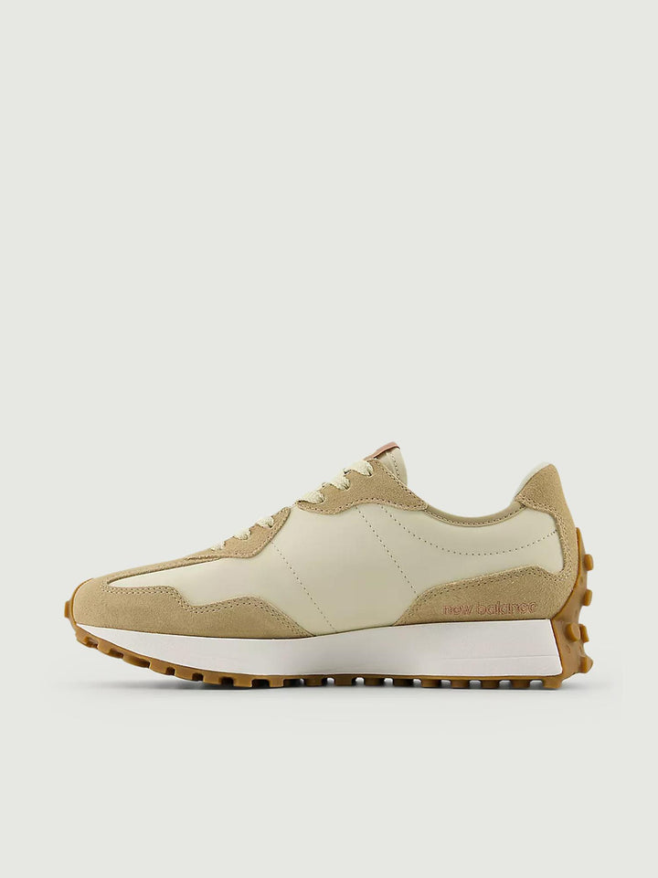 SNEAKER 327 BEIGE E ROSA