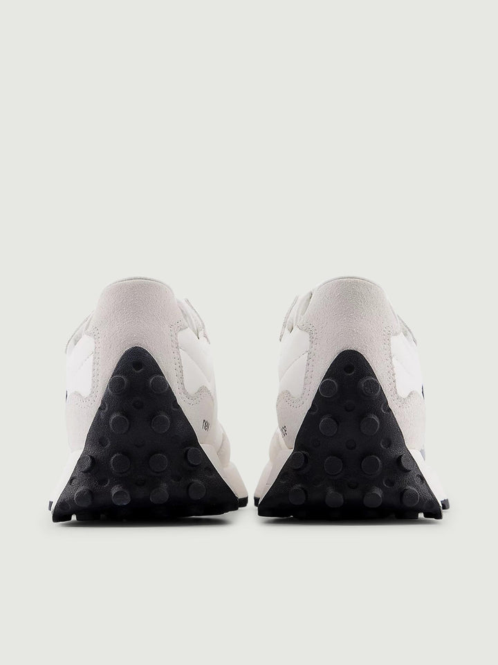 SNEAKER 327 BIANCO LOGO GRAFITE