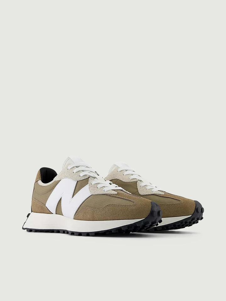 SNEAKER 327 MARRONE