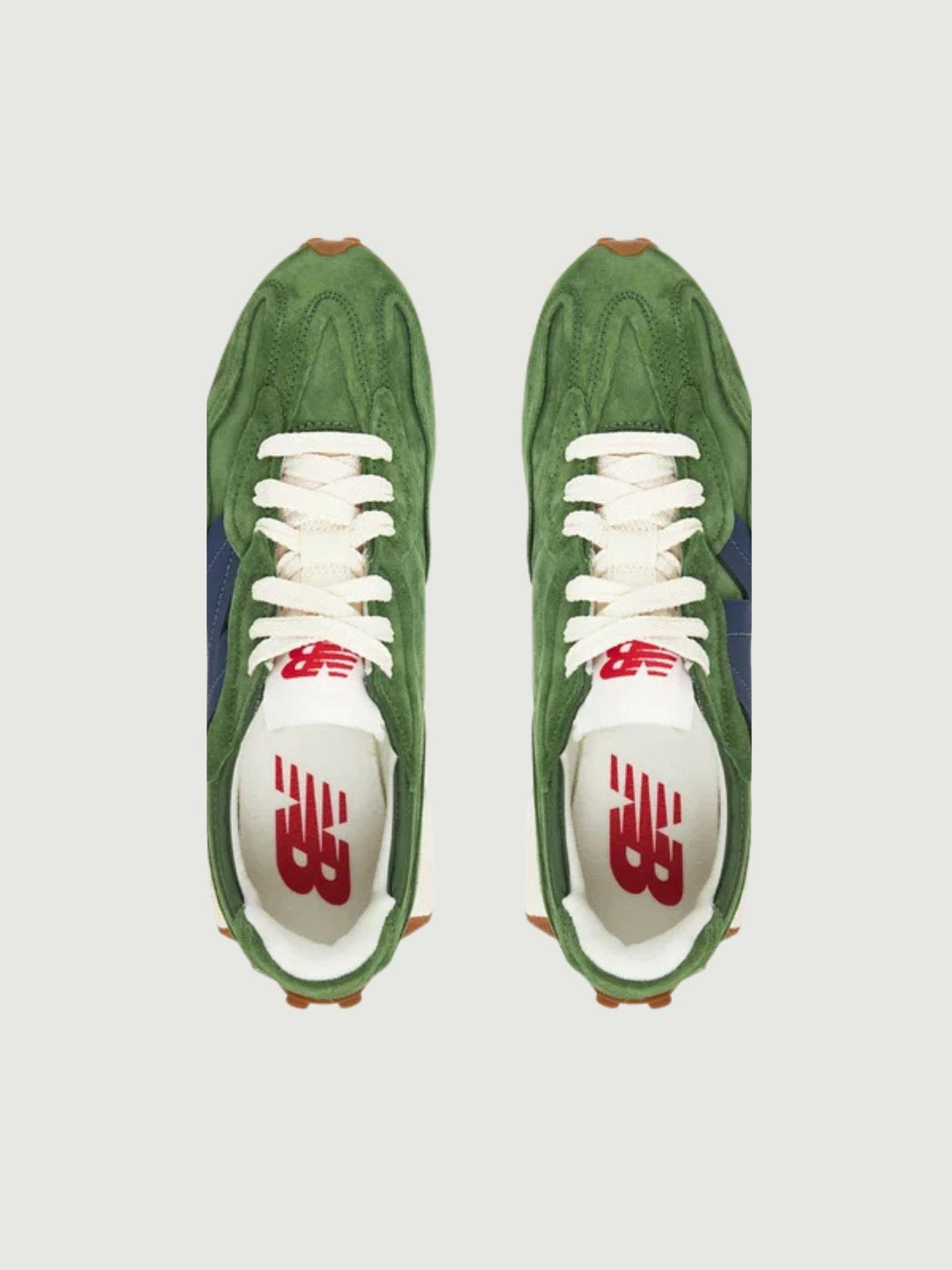 SNEAKER 327 VERDE BOSCO E NAVY