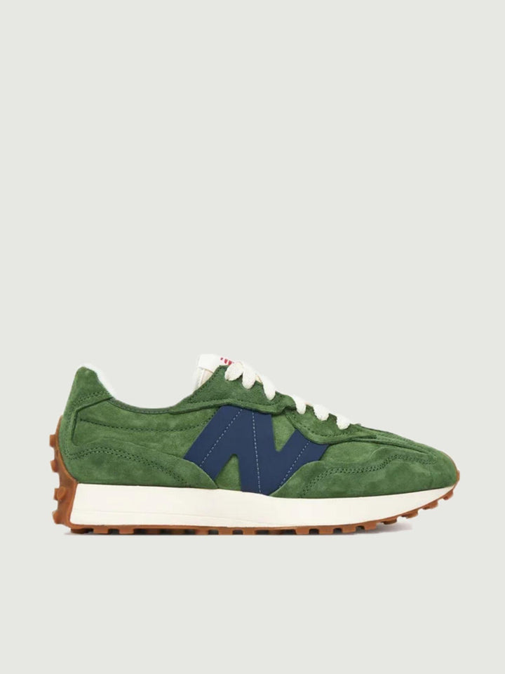 SNEAKER 327 VERDE BOSCO E NAVY