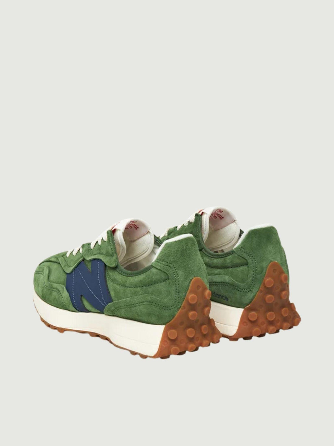 SNEAKER 327 VERDE BOSCO E NAVY