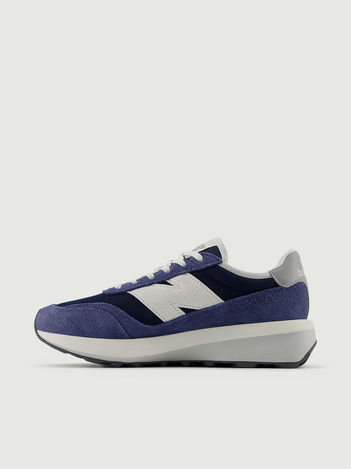 SNEAKER 370 NAVY E  BIANCO