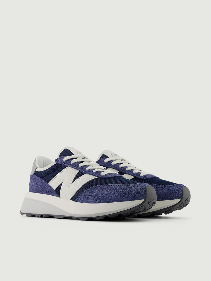 SNEAKER 370 NAVY E  BIANCO