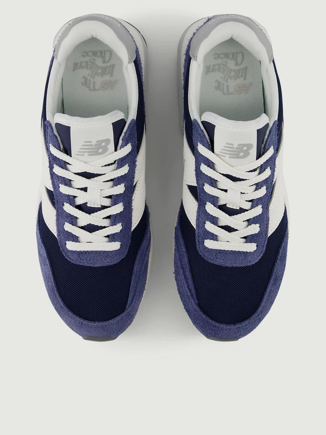 SNEAKER 370 NAVY E  BIANCO