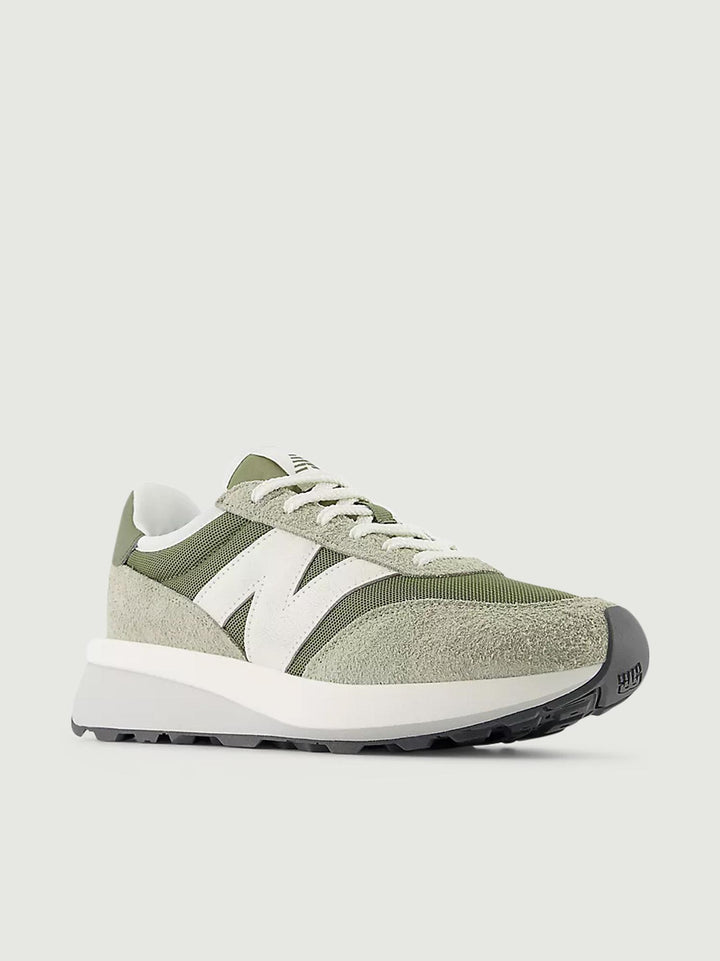 SNEAKER 370 VERDE OLIVA E BIANCO