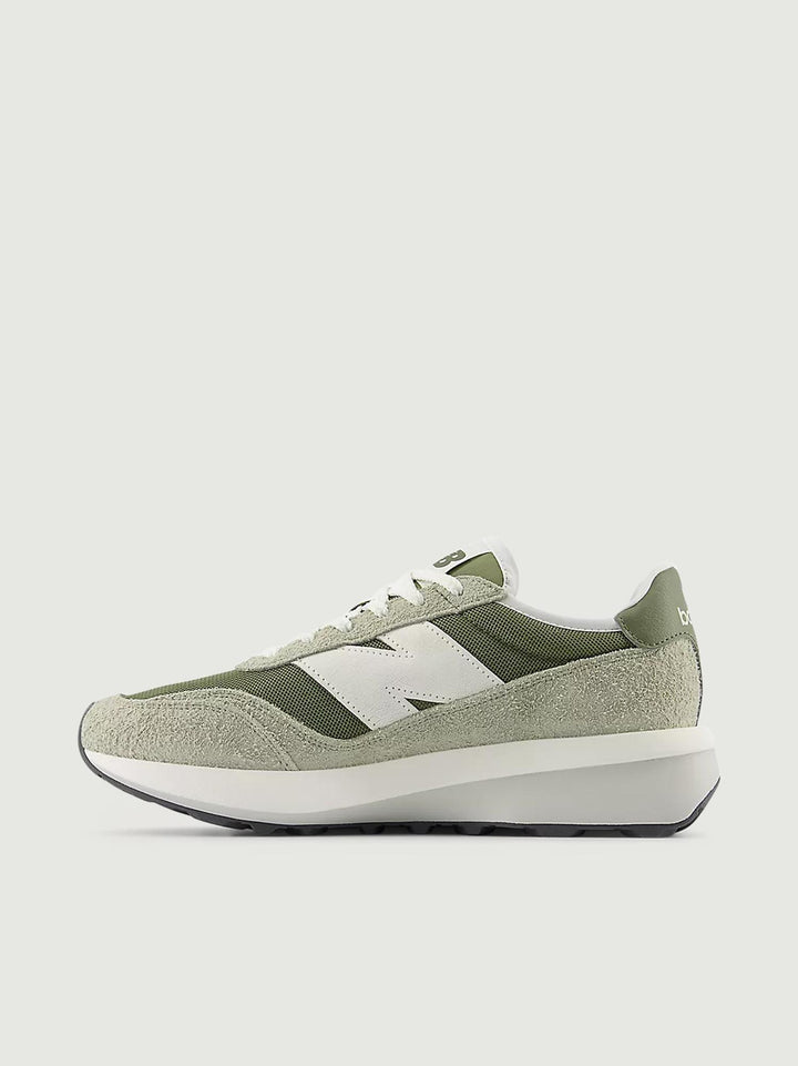 SNEAKER 370 VERDE OLIVA E BIANCO