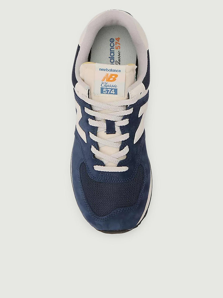 SNEAKER 574 BLU NAVY & E SALE MARINO