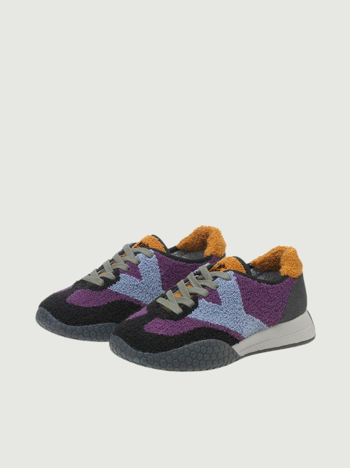 SNEAKER 9724 NERO VIOLA