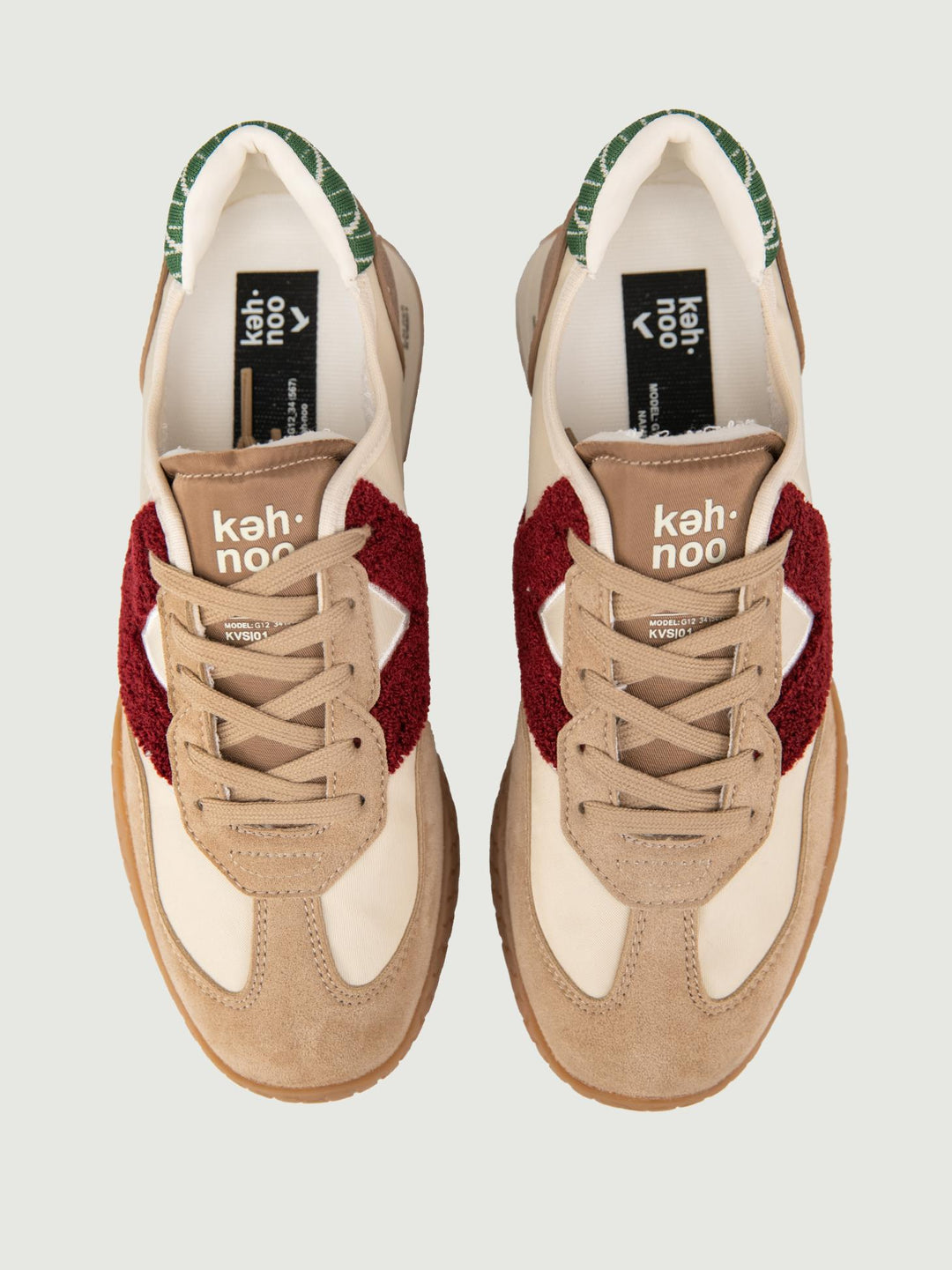 SNEAKER 9770 NUT BORDEAUX