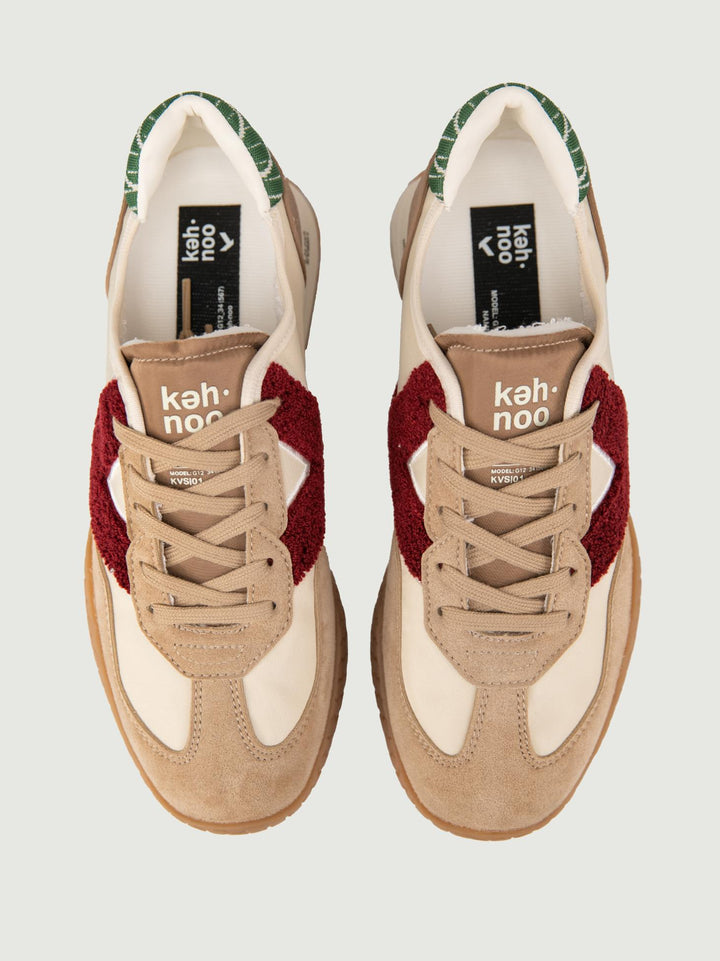 SNEAKER 9770 NUT BORDEAUX