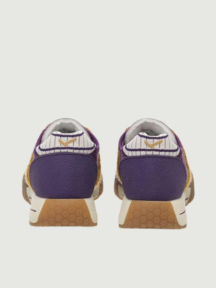 SNEAKER 9770 VIOLA E OCRA