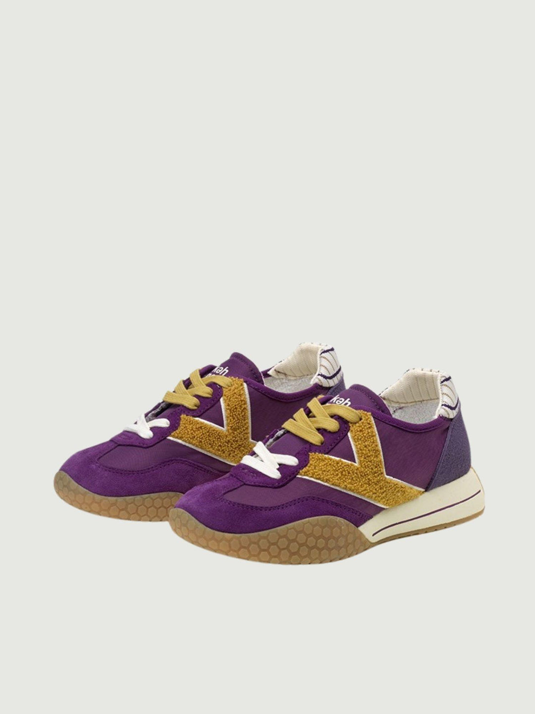 SNEAKER 9770 VIOLA E OCRA
