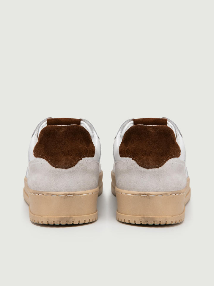 SNEAKER COLLEGE DETTAGLI MORO