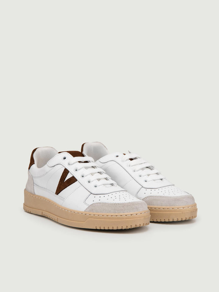 SNEAKER COLLEGE DETTAGLI MORO