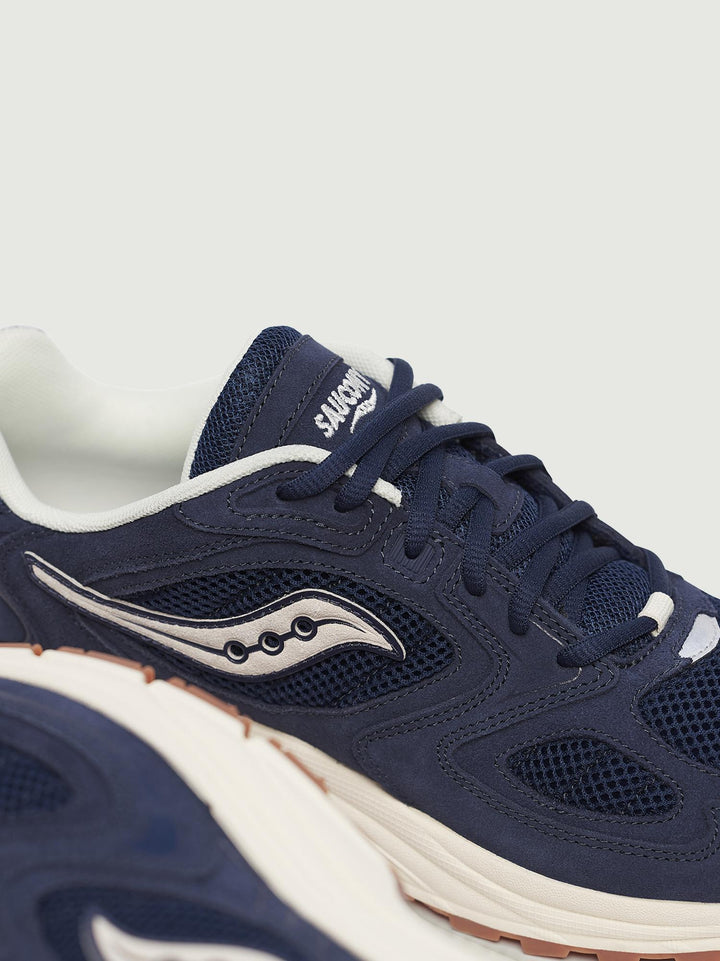 SNEAKER GRID JAZZ 9 NAVY E BIANCO