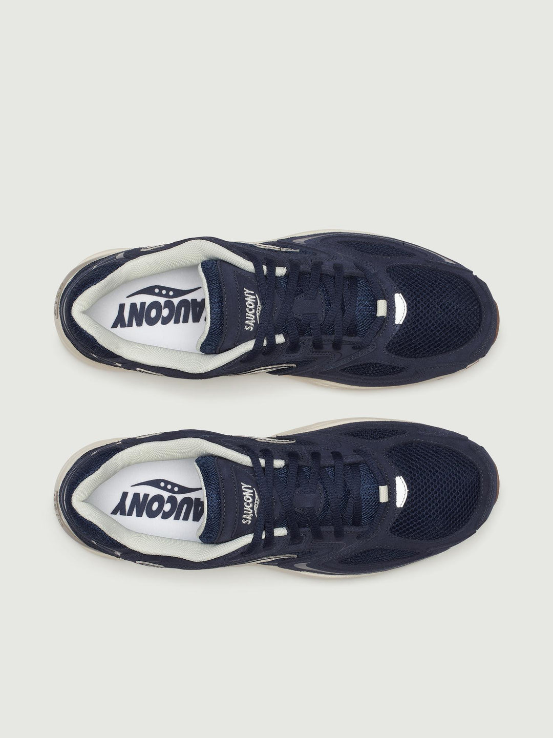 SNEAKER GRID JAZZ 9 NAVY E BIANCO