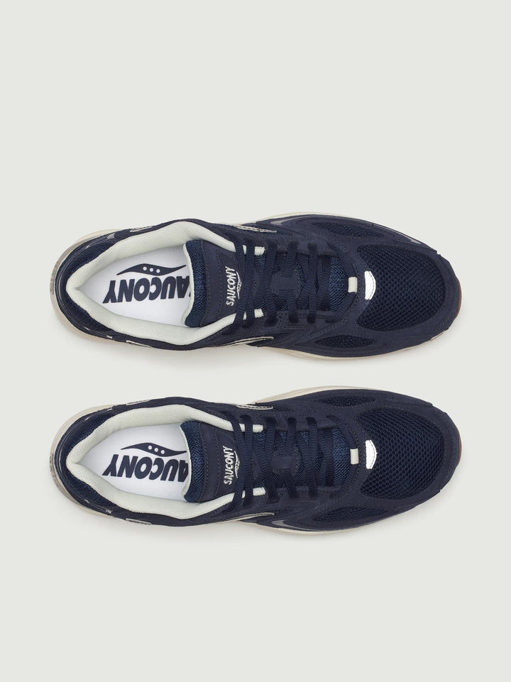 SNEAKER GRID JAZZ 9 NAVY E BIANCO