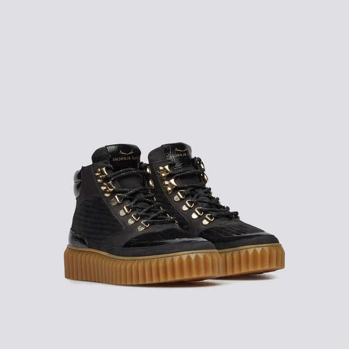 SNEAKER IN PELLE E VELLUTO EVA HIKE