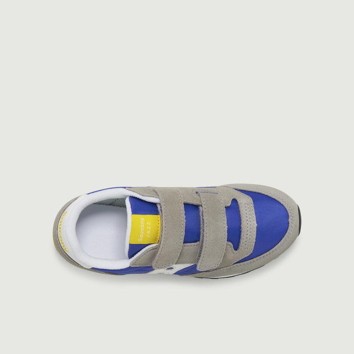 SNEAKER JAZZ DOUBLE HL GRIGIO BLU E GIALLO