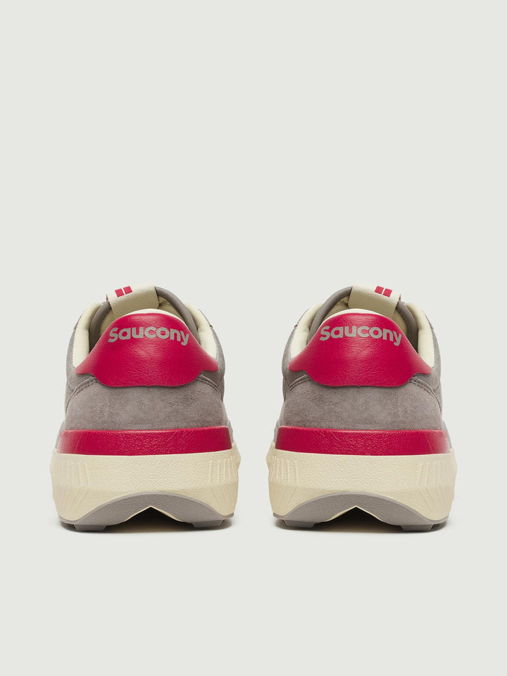 SNEAKER JAZZ NXT grigio e salsa